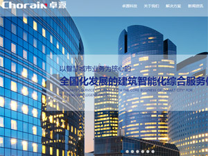 卓源信息科技股份有限公司網(wǎng)站建設(shè)